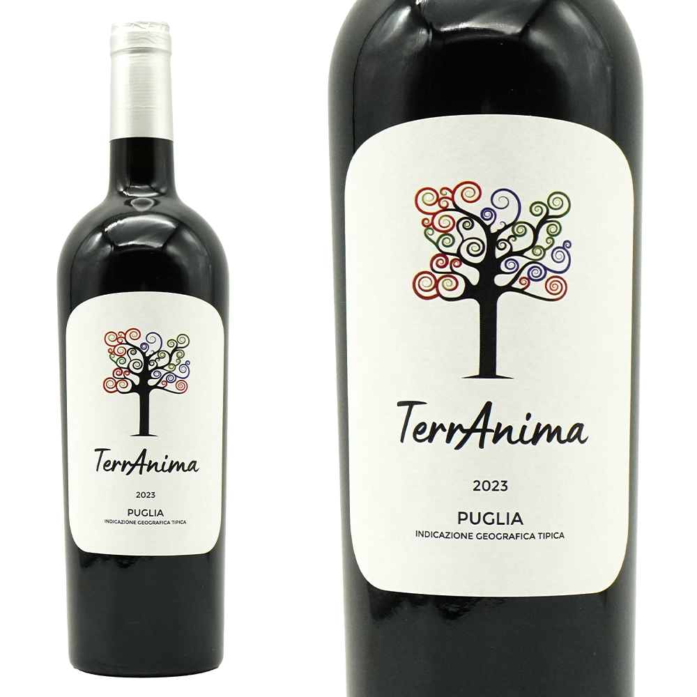 テッラニーマ プーリア ロッソ 2023 リヴェラ 750ml