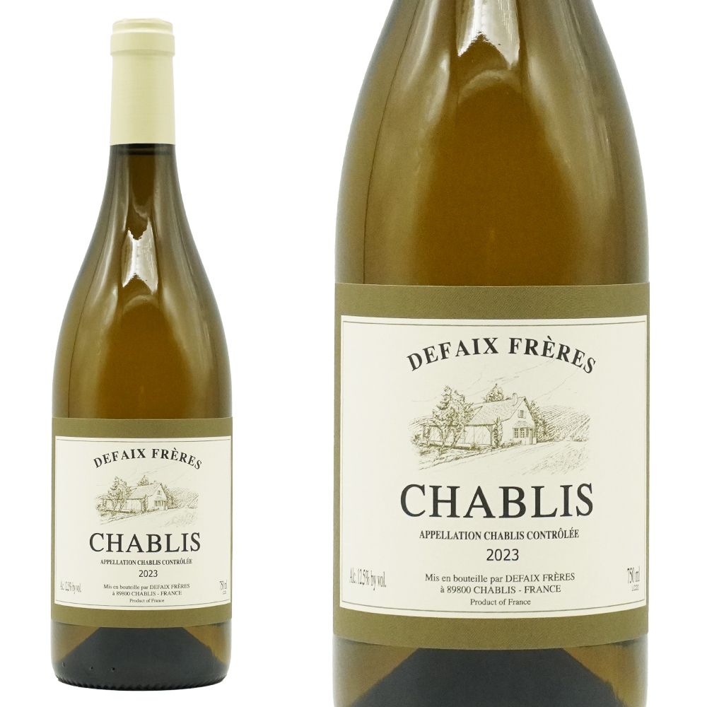 シャブリ 2023 ドメーヌ ベルナール ドゥフェ元詰 AOCシャブリ 自然派 ビオロジック エコセール認定 白ワイン 750ml