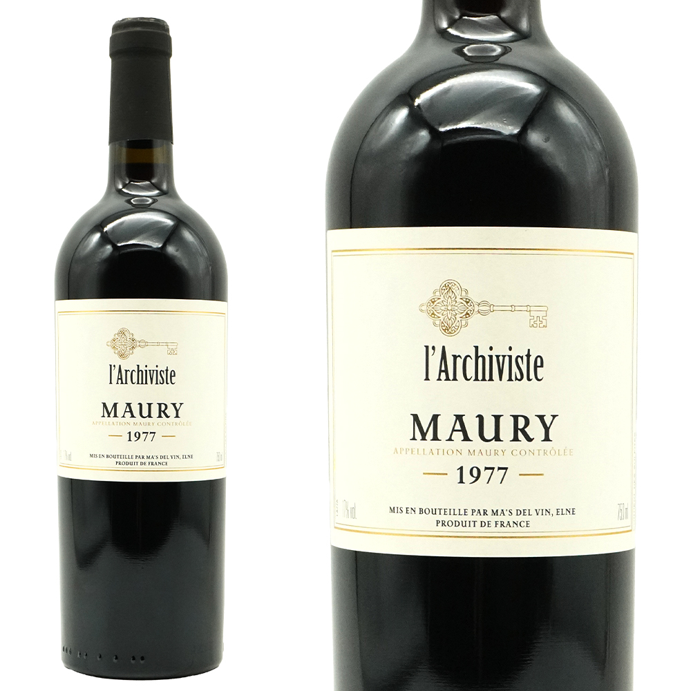 モーリー ラルシヴィスト 1977 ドメーヌ ラルシヴィスト (フィリップ ゲラル セレクション)  AOC モーリー  (天然甘口ワイン)