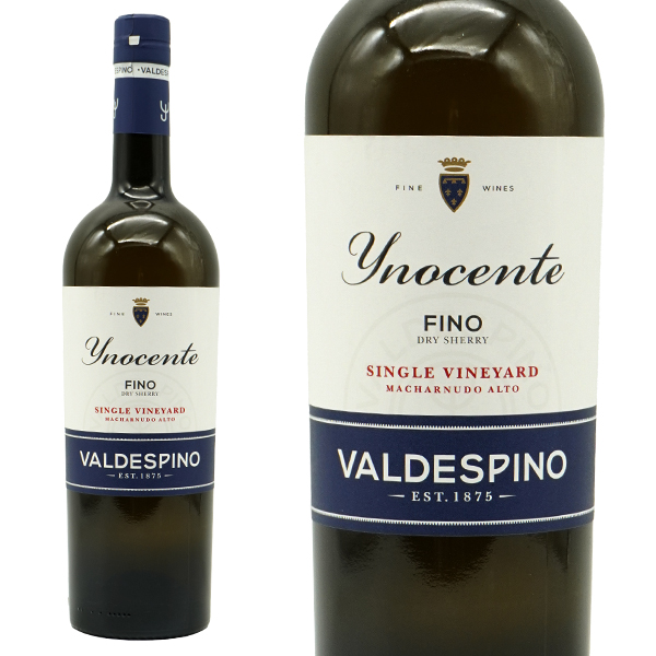 バルデス ピノ イノセンテ フィノ エクストラ ドライ自社畑100%マチャルヌードという最高畑からのフィノ(辛口)【eu_ff】