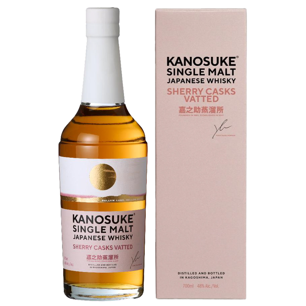 【送料無料】【箱入 正規品】 嘉之助 シングルモルト シェリーカスク ヴァッテッド ウイスキー 700ml 48％