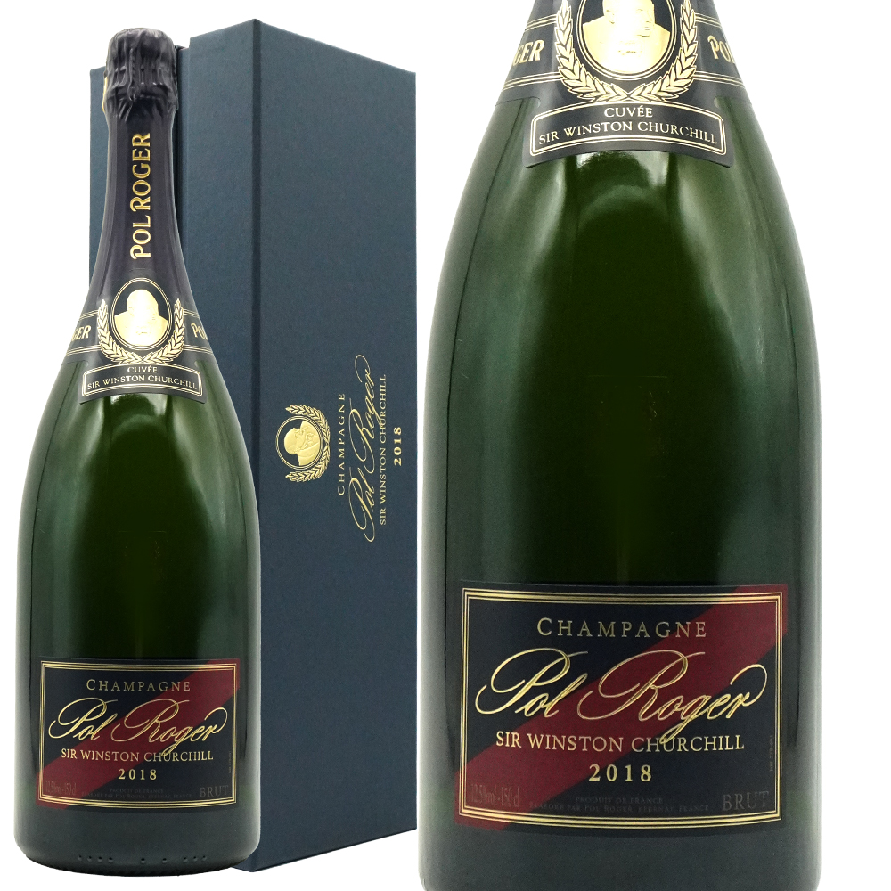 【大型マグナム 豪華ギフト箱入り】ポル ロジェ キュヴェ サー ウィンストン チャーチル ミレジメ 2018 正規代理店輸入品 AOC