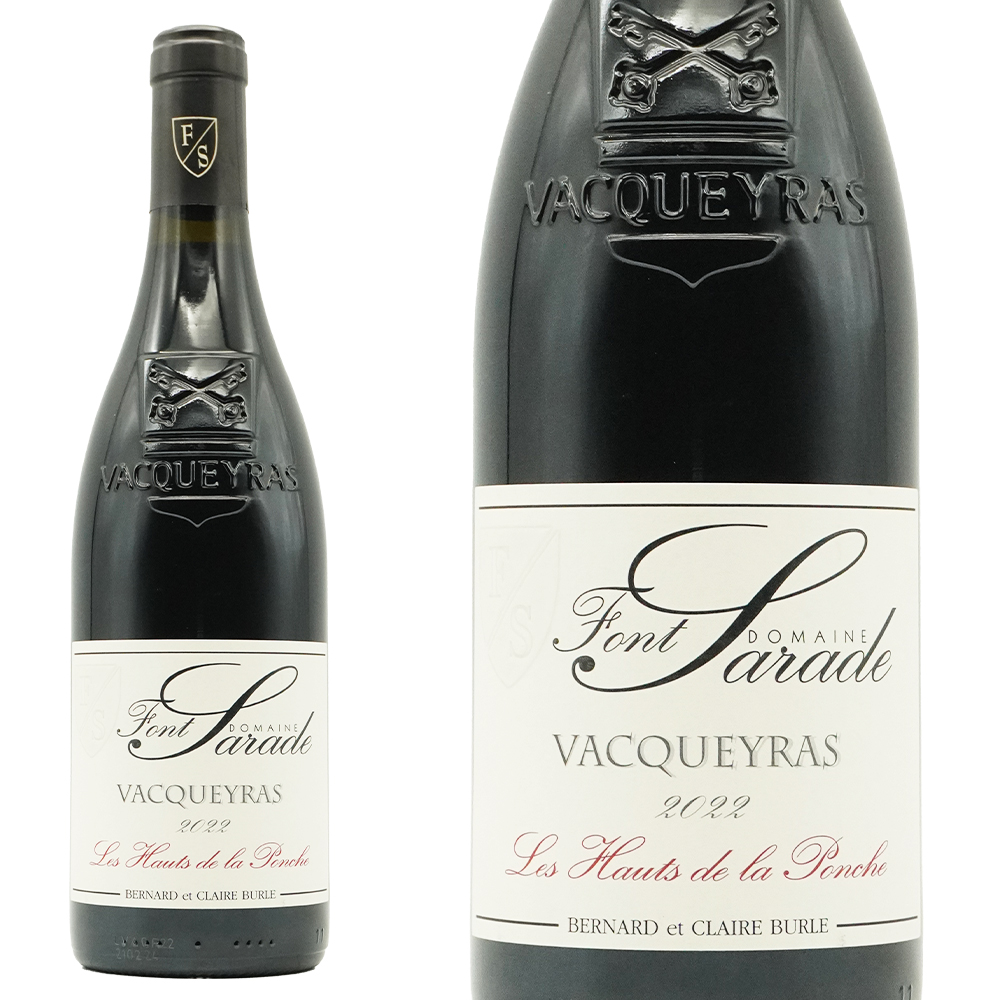 ヴァケラス レ オート ド ラ ポンシュ(単一畑) 2022 Dm フォン サラド元詰 赤ワイン