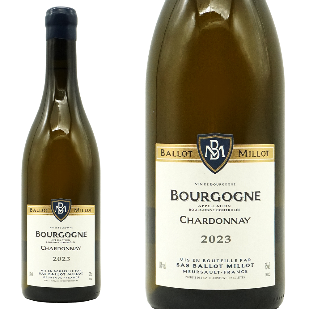 ブルゴーニュ シャルドネ 2023 バロ ミヨ元詰 (16 代目当主 シャルル バロ家)  AOCブルゴーニュ シャルドネ 12ヶ月熟成 13％