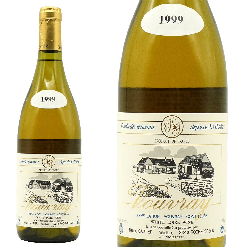 ヴーヴレ ドゥミ セック 1999 蔵出し秘蔵限定作品 ドメーヌ ド ラ シャテニュレ (ブノワ ゴーティエ家) 元詰 AOC 驚異の27年熟成作品