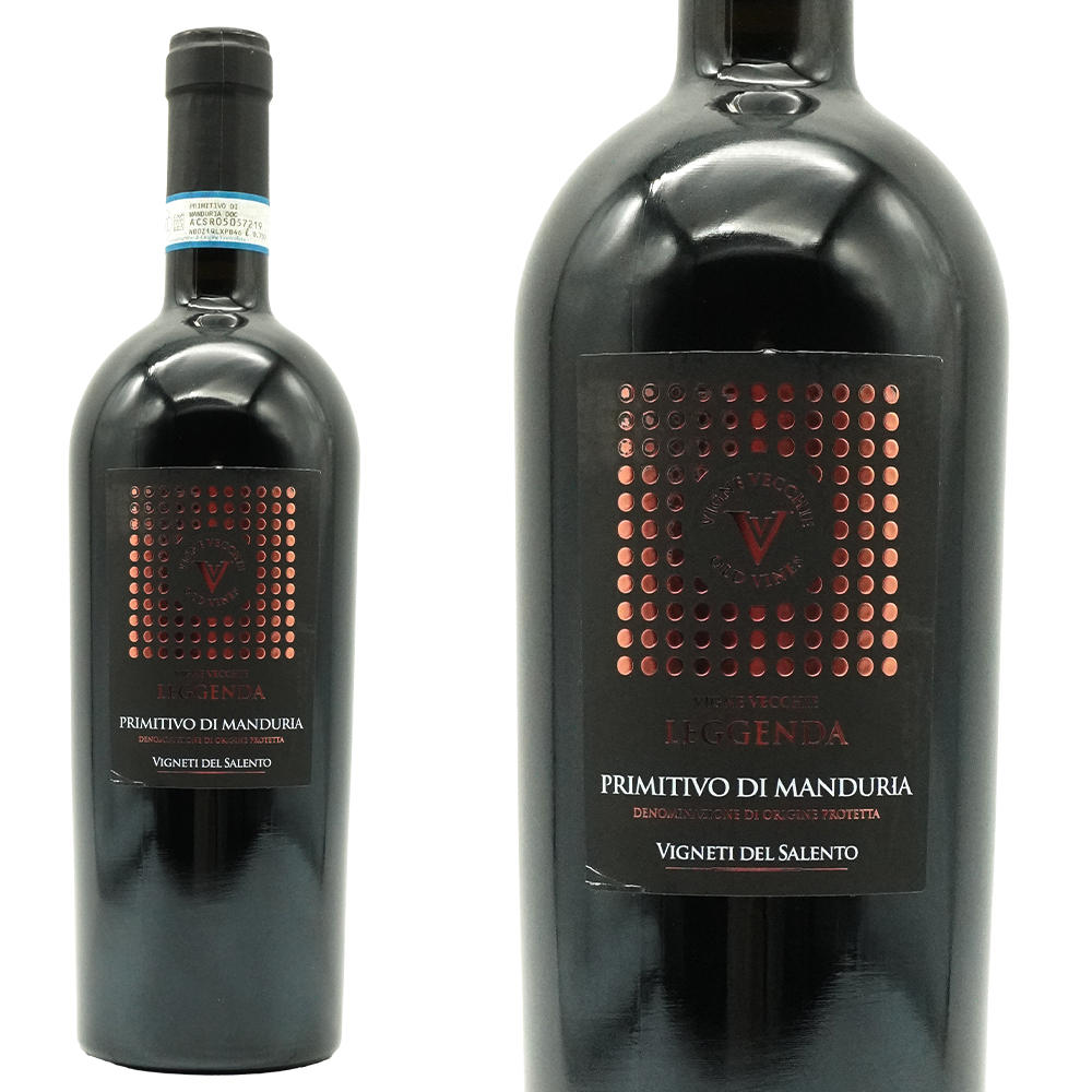 プリミティーヴォ ディ マンドゥーリア ヴィーニェ ヴェッキエ レジェンダ ルカ マローニ 2021 赤ワイン ワイン 辛口 フルボディ 750ml