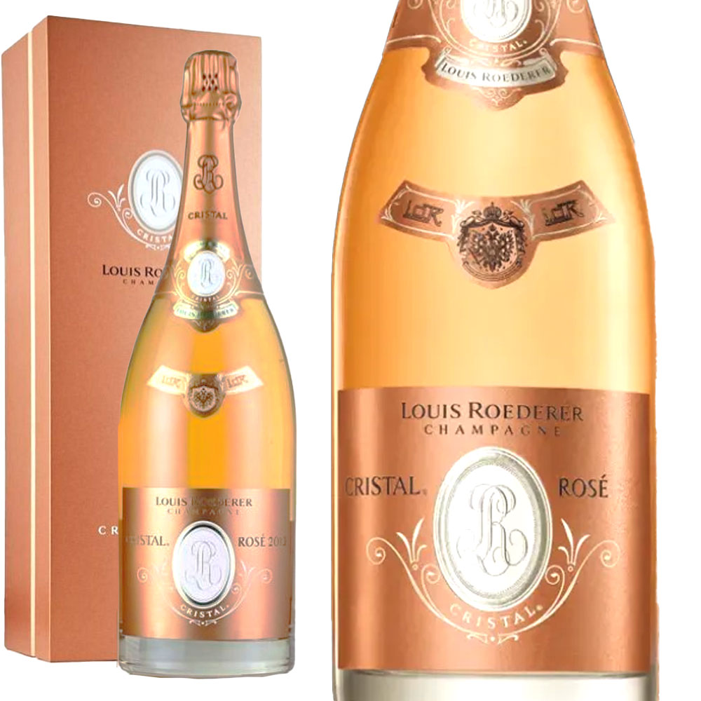 【大型マグナム】ルイ ロデレール クリスタル ロゼ ヴィンテージ 2013 豪華ギフト箱入 AOCミレジム ロゼ シャンパーニュ 1500ml