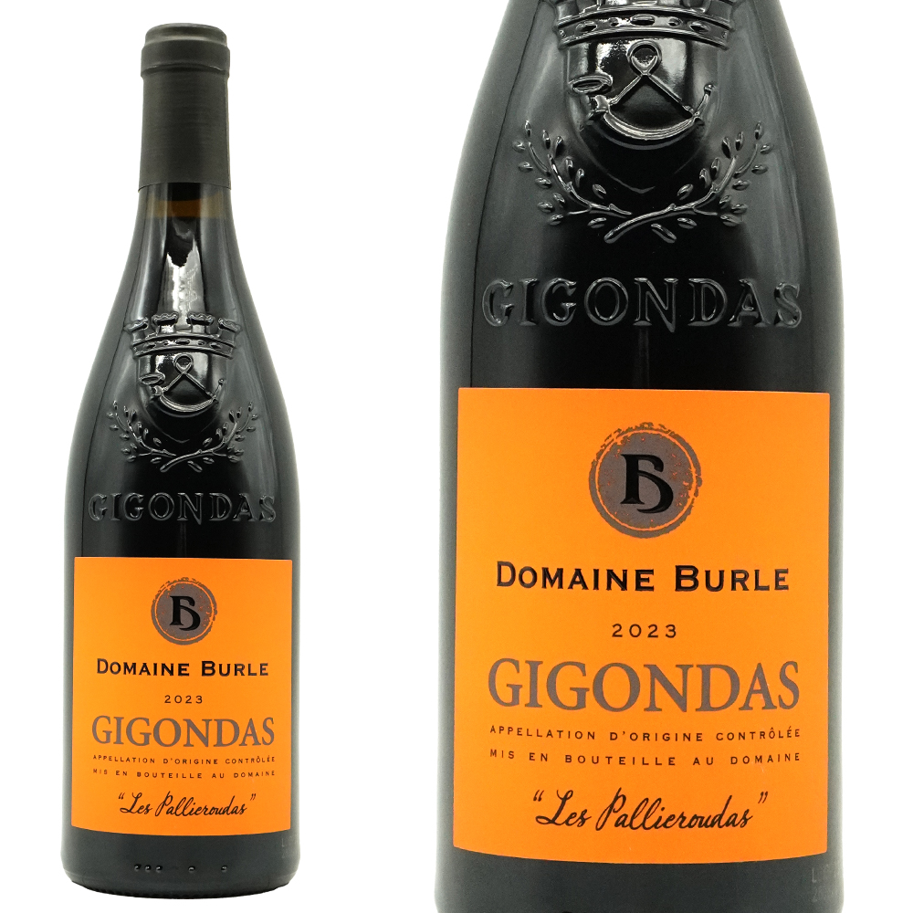 ジゴンダス レ パリエルダス 2023 ドメーヌ ビュルル (フローラン＆ダミアン ビュルル家)元詰 フランス ローヌ AOCジゴンダス 正規 ワイン 赤ワイン 辛口 フルボディ 750ml (ドメーヌ ビュルル) 1023
