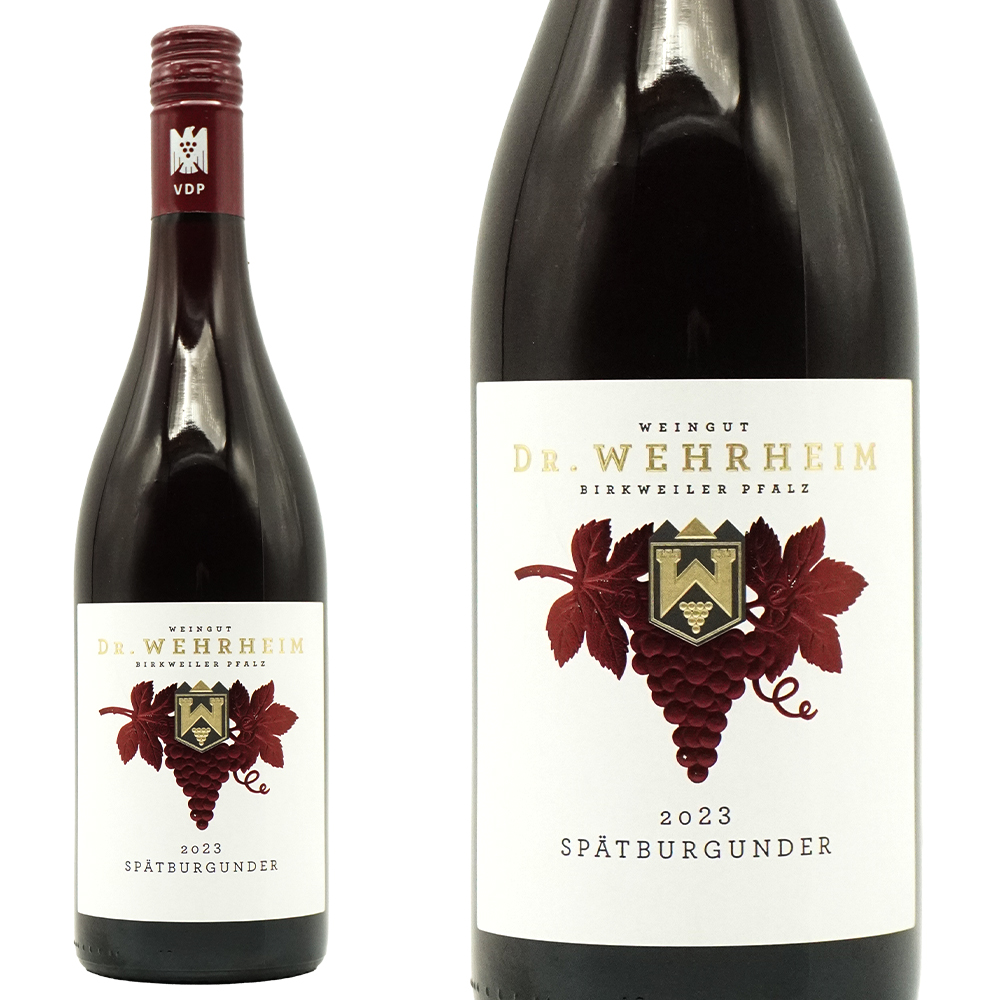 ドクター ヴェアハイム シュペートブルグンダー 2023 ヴァイングート 自然派 ビオディナミ ヴァンナ チュール ドイツワイン 赤ワイン 辛口