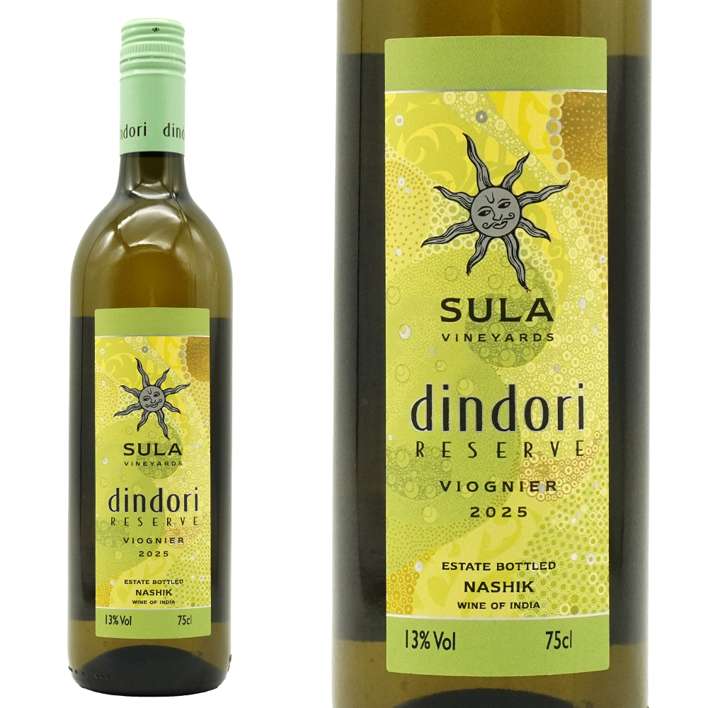 スラ・ヴィンヤーズ ディンドリ・リザーヴ・ヴィオニエ 2025 750ml （インド 白ワイン）ベジタリアン・マーク付き