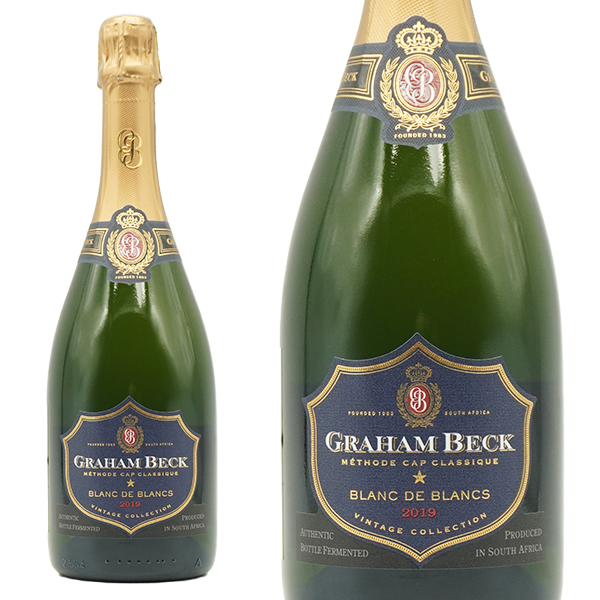 グラハム ベック ブリュット ブラン ド ブラン ヴィンテージ 2019 (W.Oロバートソン) シャルドネ100% メドック 自然派 正規品