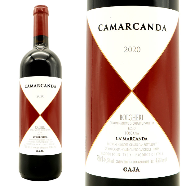 カ マルカンダ カマルカンダ 2020 アンジェロ ガイア カマルカンダ エステート元詰 正規代理店輸入品 DOCGボルゲリ ロッソ 赤 フルボディ