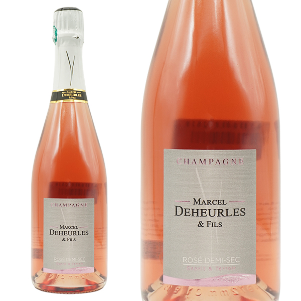 マルセル ドゥウールル シャンパーニュ ロゼ ドゥミ セック (やや甘口) R.M AOC シャンパーニュ ワイン 自然派 リュット レゾネ