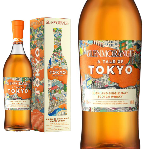 【送料無料】【正規品 箱入】グレンモーレンジィ トーキョー 東京 テール オブ シリーズ ハイランド シングル モルト スコッチ ウイスキー
