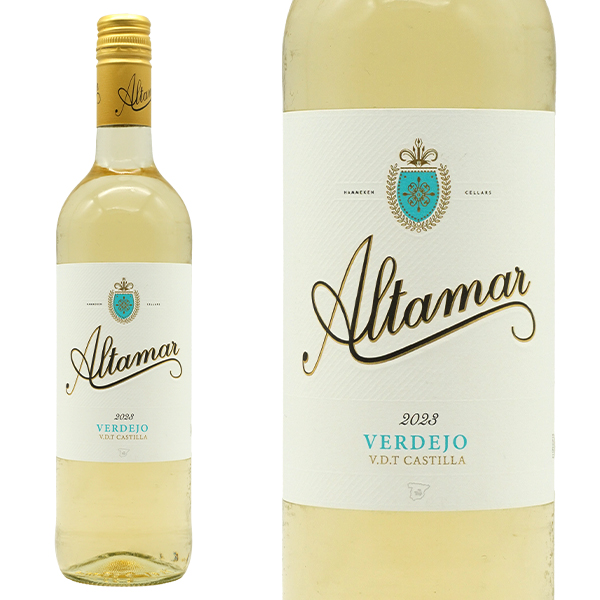 アルタマール ベルデホ 2023 ハメケン セラーズ ベルデホ種100%(ヴィーガン認証) スペイン カスティーリャ ラ マンチャ VDT