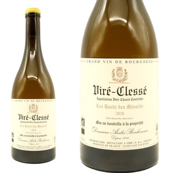 ヴィレ クレッセ レ オート デ メナード 2020 年 蔵出し限定品 ドメーヌ アンドレ ボノム元詰 AOCヴィレ クレッセ 自然派ビオ(AB認定)＆ユーロリーフ 正規品
