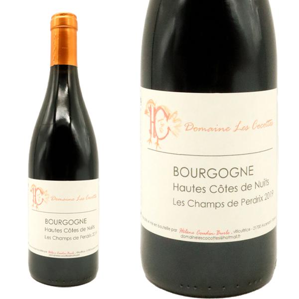 ブルゴーニュ オート コート ド ニュイ レ シャン ド ペルドリ ルージュ 2019 ドメーヌ レ ココット元詰(エレーヌ クダン家) 自然派 辛口