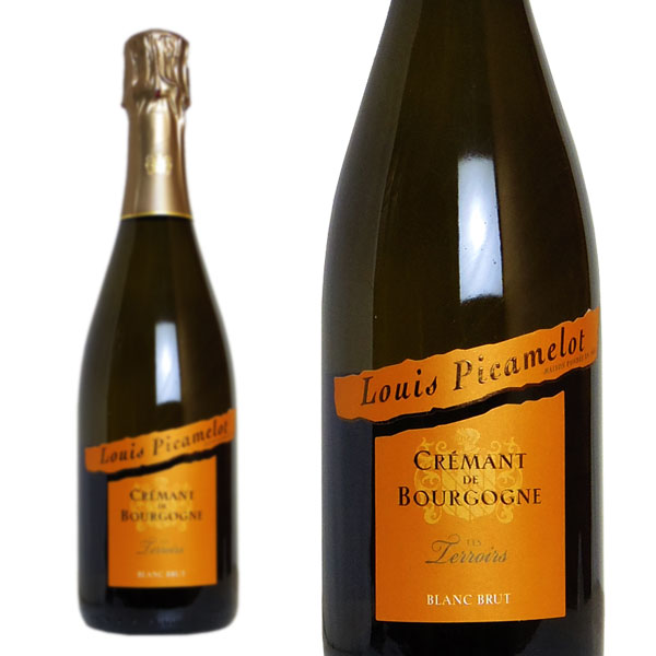 クレマン ド ブルゴーニュ ブリュット ルイ ピカメロ社(シャンパーニュ方式 メトッド トラディショナル)(3年連続金賞受賞) 白 泡 750ml
