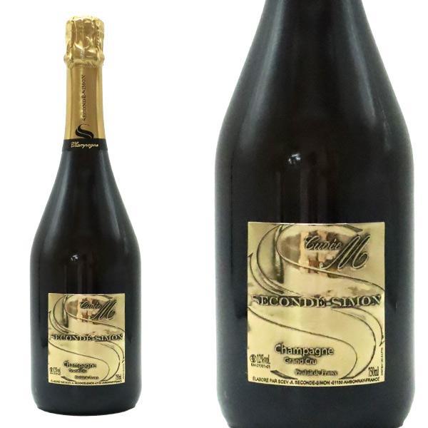 J.L.スゴンデ(スゴンド) シモン シャンパーニュ グラン クリュ 特級 キュヴェ M ブリュット セラー蔵出し 限定輸入品 R.M.生産者元詰アンボネ100%【eu_ff】