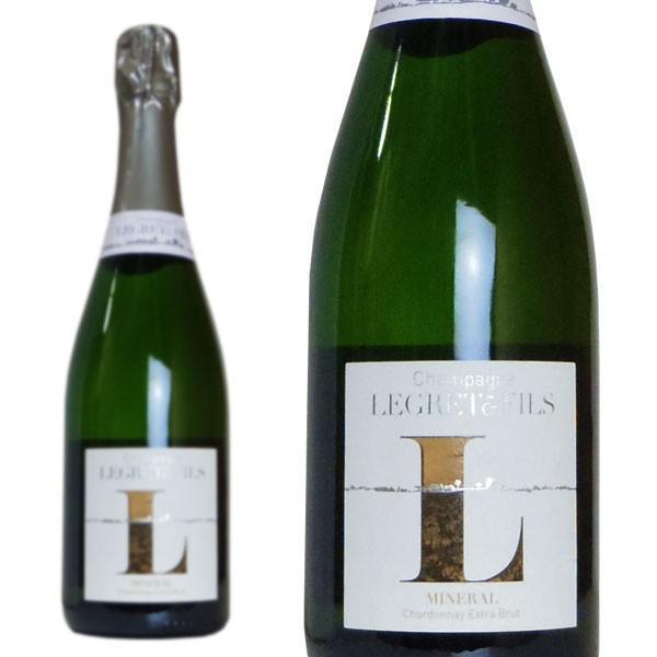 ルグレ エ フィス シャンパーニュ ミネラル シャルドネ100% エクストラ ブリュット 蔵出し限定品 ルグレ家 R.M(生産者元詰) 自然派ビオロジー ヴィーガン認証