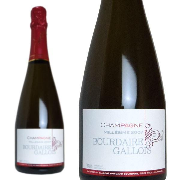 ブールデール ガロワ シャンパーニュ ブリュット ミレジム 2007 年 秘蔵蔵出し限定品 泡 白 シャンパン シャンパーニュ スパークリングワイン 750ml