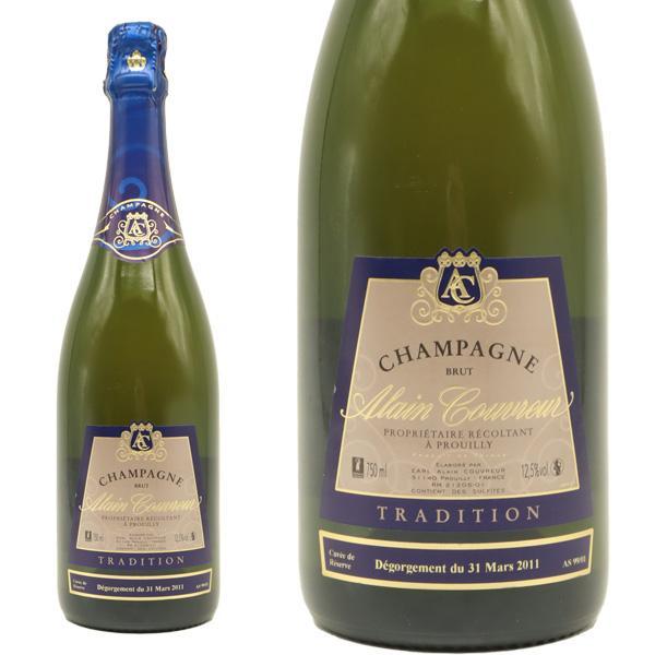 アラン クヴルール シャンパーニュ ブリュット トラディション ランブル ドパール 蔵出し限定品 RM プルイィ村 シャンパン 750ml