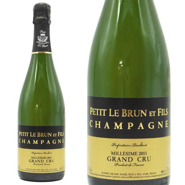 プティ ル ブラン シャンパーニュ グラン クリュ 特級 ヴィエイユ ヴィーニュ ミレジメ 2011 生産者元詰 3代目リシャール プティ家元詰