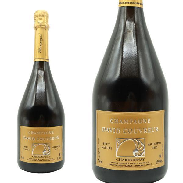 ダヴィッド クヴルール シャンパーニュ ブリュットナチュール ブラン ド ブラン ミレジム 2015 蔵出し限定品 R.M 生産者元詰 クヴルール家