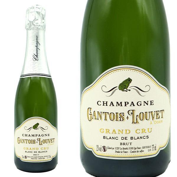 【ハーフサイズ】ガントワ ルーヴェ シャンパーニュ キュヴェ デ ボトレ グラン クリュ 特級 ブラン ド ブラン ヤニック ガントワ家