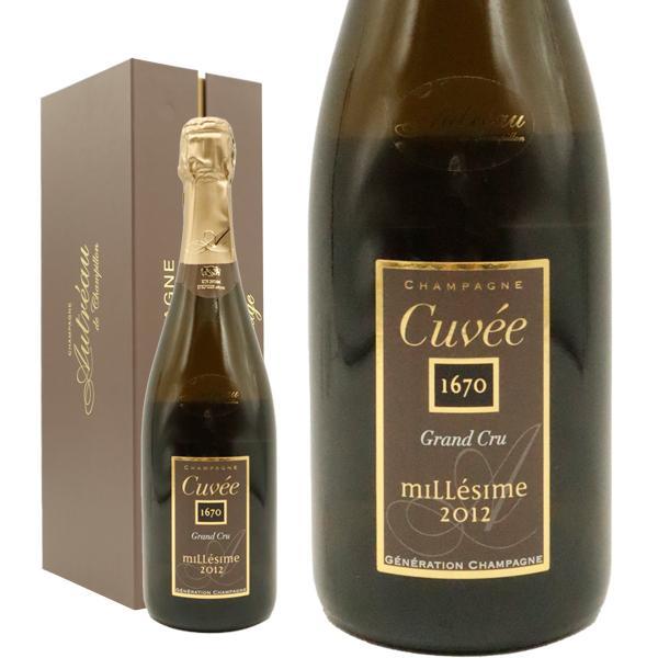 【豪華ギフト箱入り】オートロー(オウティエオール) シャンパーニュ キュヴェ 1670 ミレジメ 2012 オートレオー家(ローラン オートレオー家)