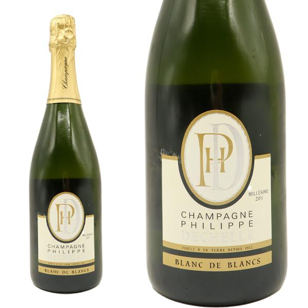 フィリップ ドゥシェル シャンパーニュ ブラン ド ブラン ブリュット ミレジメ 2011 フィリップ ドゥシェル フランス 12年熟成 辛口 高級泡