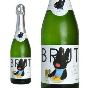 リサとガスパール  ブラン・ド・ブランブリュット  （フランス  スパークリングワイン）  家飲み