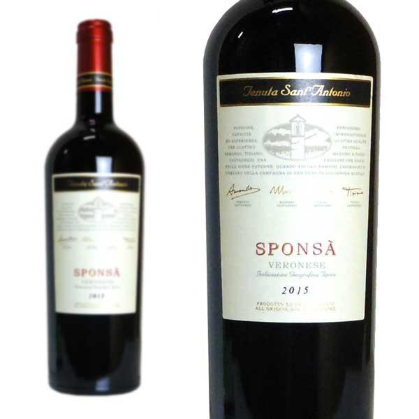 スポンサ ヴェロネーゼ 2020 テヌータ サン アントニオ元詰 自社畑100％ IGTヴェロネーゼ 新しく珍しいフルボディ赤ワイン