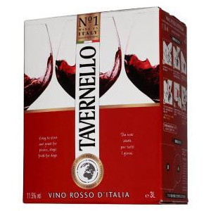 タヴェルネッロ  ロッソ  イタリア  3L  BIB  （イタリア  赤ワイン）  家飲み