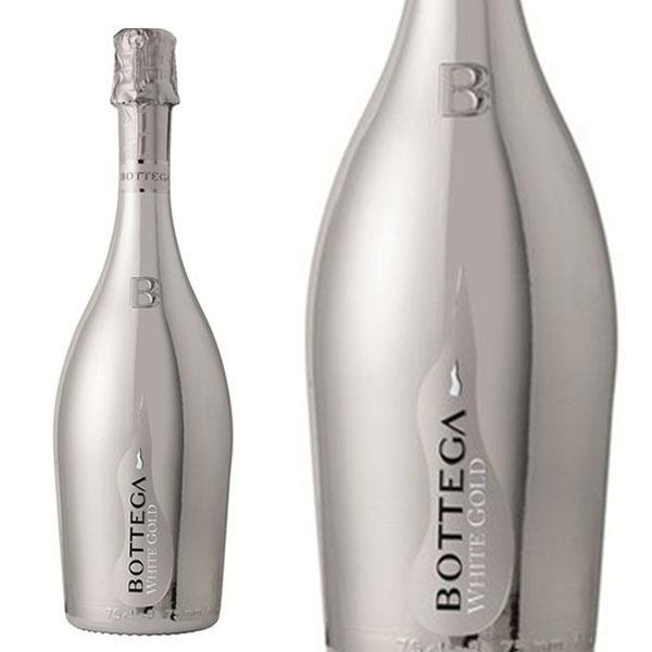 ボッテガ ホワイト ゴールド ピノ ネーロ種 100％ ブリュット イタリア ヴェネト州 IGTパヴィーア 辛口発泡  白 スパークリングワイン 750ml