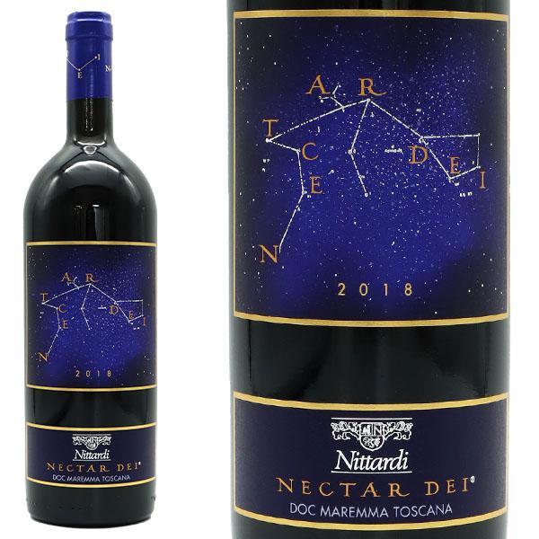 ネクター デイ 2018 ファットリア ニッタルディ IGTマレンマ 重厚ボトル 正規品 赤 フルボディ スーパータスカン 自然派  ビオロジック (ユーロリーフ認証)