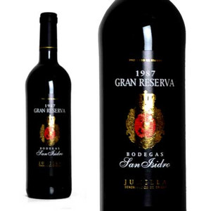 ボデガス サン イシドロ グラン レセルバ 1987 ヌーヴェルセレクション 赤ワイン 辛口 フルボディ 750ml