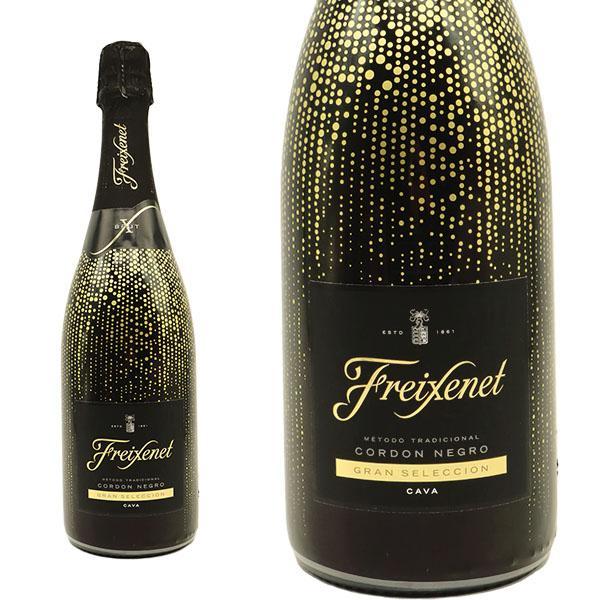 【パーティーボトル】フレシネ コルドン ネグロ カヴァ ブリュット セレクシオン メトッド トラディショナル&ゴールドランチョンマット付限定品