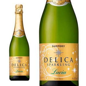 サントリー  デリカ  スパークリング  ルシア  750ml  （スペイン・スパークリングワイン）  家飲み