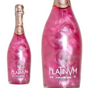 プラチナム フレグランス ストロベリー&ミント No.5 NV タヴァサ社 750ml (スペイン ラメ入りスパークリングワイン)