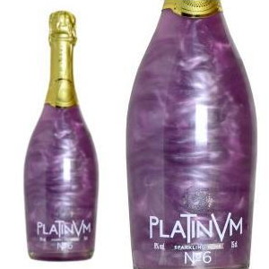 プラチナム フレグランス バイオレット&ワイルドベリー No.6 NV タヴァサ社 750ml (スペイン ラメ入りスパークリングワイン)
