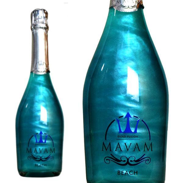 マバム ビーチ ゴールド・フュージョン ボデガス・ビタル・デル・サズ 750ml (スペイン ラメ入りスパークリングワイン) 家飲み