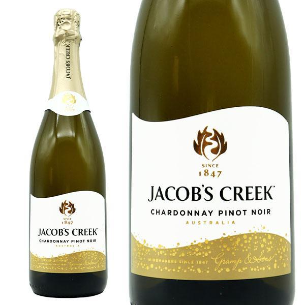 ジェイコブス クリーク シャルドネ ピノ ノワール キュヴェ ブリュット 期間限定クリスマスボトル 750ml (オーストラリア スパークリングワイン 白)