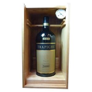 【木箱入り】トラピチェ 超大型ボトル 1995 特別限定記念  ゴールドロック ロウ封印キャップ ロットナンバー入り 27年熟成品 赤ワイン 6000ml