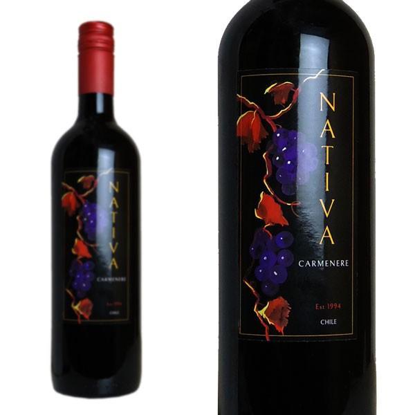 ナティバ カルメネール ナティバ エステーツ社 (スール アンディノ社) セントラル ヴァレー 13％ 赤ワイン ワイン 辛口 ミディアムボディ 750ml サクラアワード2020年度 ゴールドメダル受賞酒