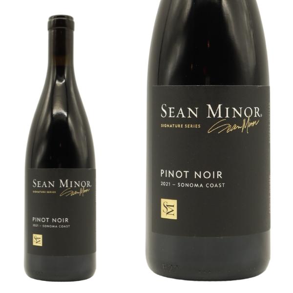 シグネチャー ピノ ノワール 2021 ショーン マイナー AVAソノマ コースト フレンチオーク樽100%で樽醗酵&樽熟成 赤 辛口 フルボディ