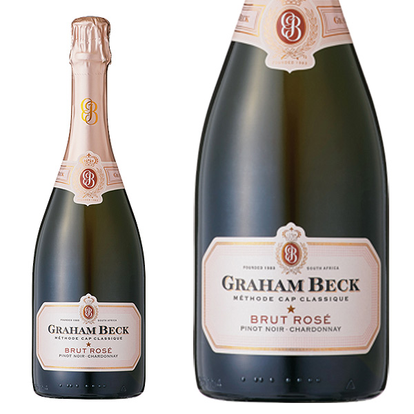 グラハム ベック ブリュット ロゼ W.O.ロバートソン メソッド カップ クラシック方式(瓶内二次発酵) グラハム ベック ワインズ元詰