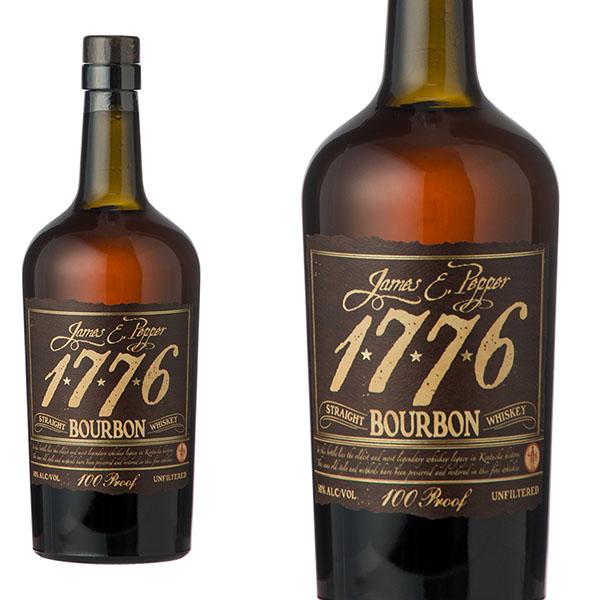 【正規品】ジェームス E ペッパー 1776 ストレート バーボン ウイスキー 100PROOF 750ml 50%