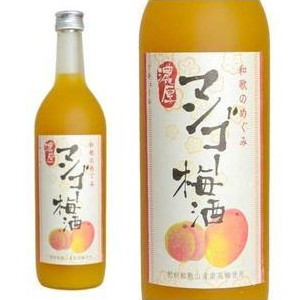 和歌のめぐみ 濃厚マンゴー梅酒 限定品(紀州和歌山産南高梅使用) 720ml ハードリカー