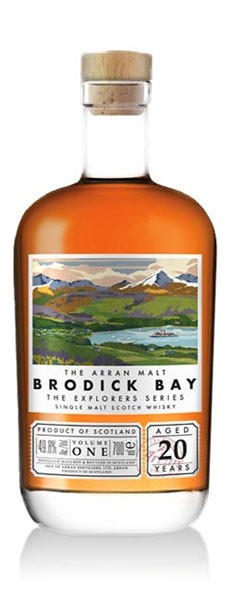 アラン　カスクストレングス　限定エクスプローラシリーズ　ブロディックベイ20年 アラン ウイスキー 限定エクスプローラシリーズ ブロディック